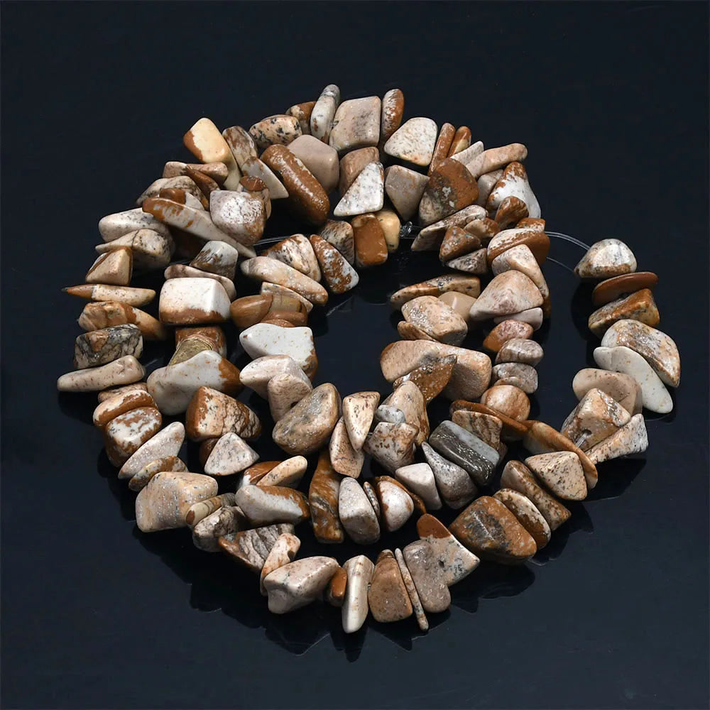 16 inch Natural Stone Beads Chips Beads 5-8mm Irregular Crystal Agate Gravel Beads Diy Bracelet For Jewelry making