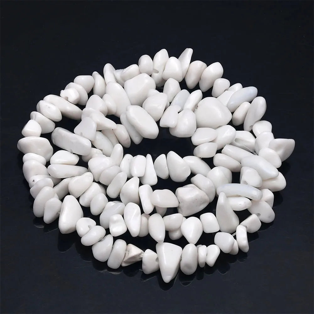 16 inch Natural Stone Beads Chips Beads 5-8mm Irregular Crystal Agate Gravel Beads Diy Bracelet For Jewelry making