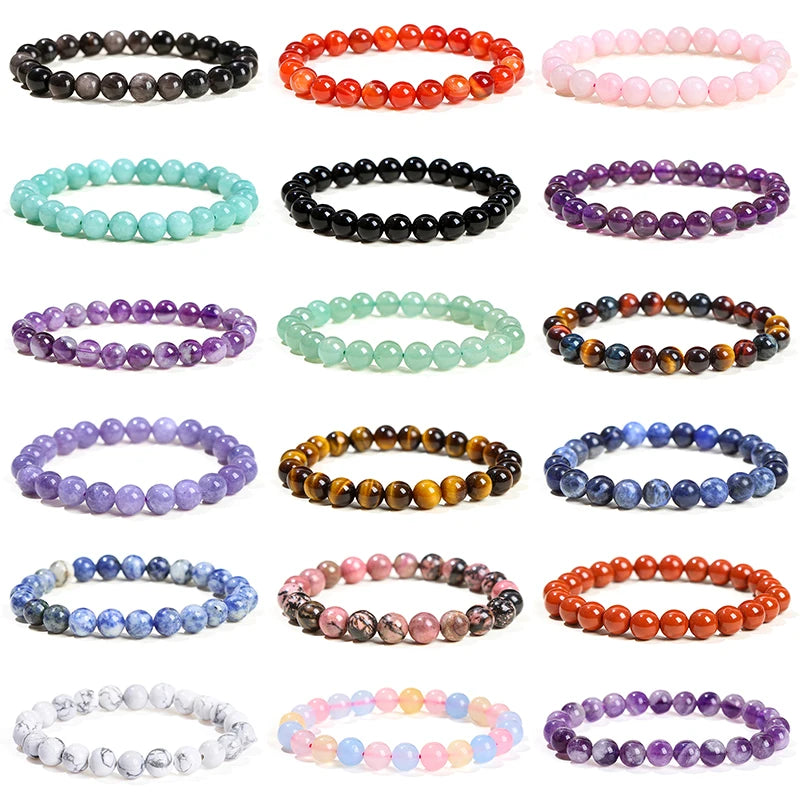 Natural Stone Beads Bracelets