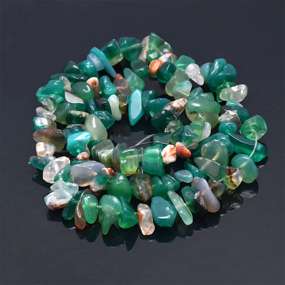 16 inch Natural Stone Beads Chips Beads 5-8mm Irregular Crystal Agate Gravel Beads Diy Bracelet For Jewelry making