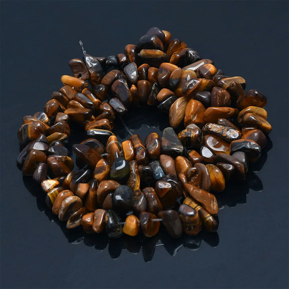 16 inch Natural Stone Beads Chips Beads 5-8mm Irregular Crystal Agate Gravel Beads Diy Bracelet For Jewelry making