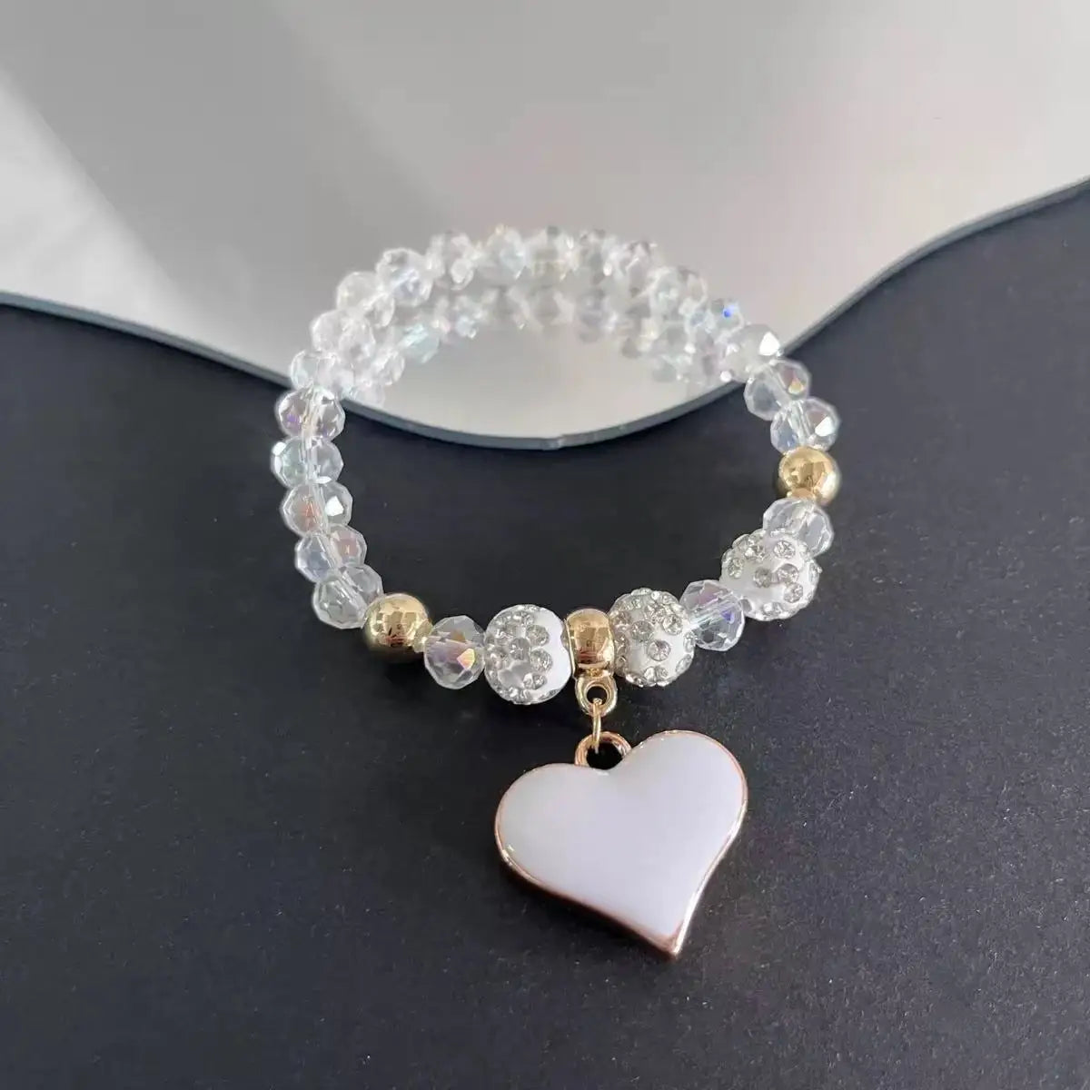 Luxury Love Gold Hotan Jade Bracelet