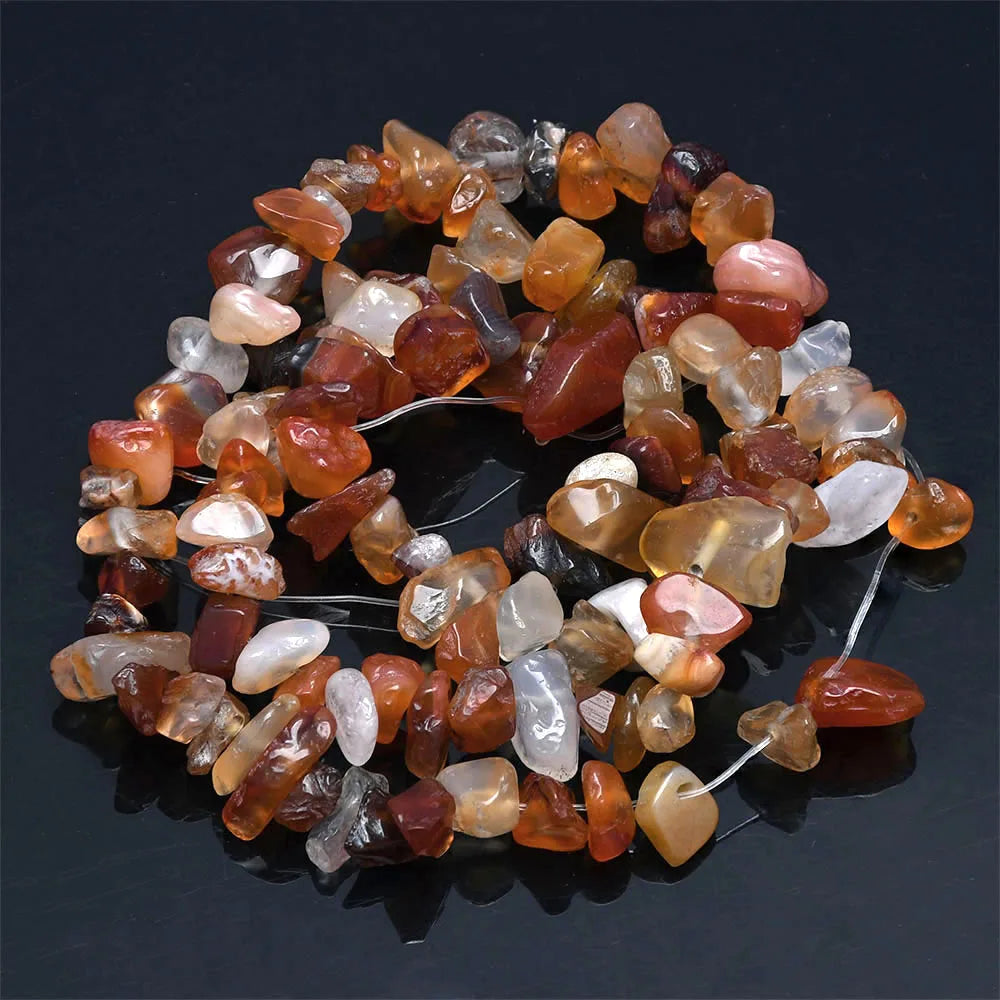16 inch Natural Stone Beads Chips Beads 5-8mm Irregular Crystal Agate Gravel Beads Diy Bracelet For Jewelry making