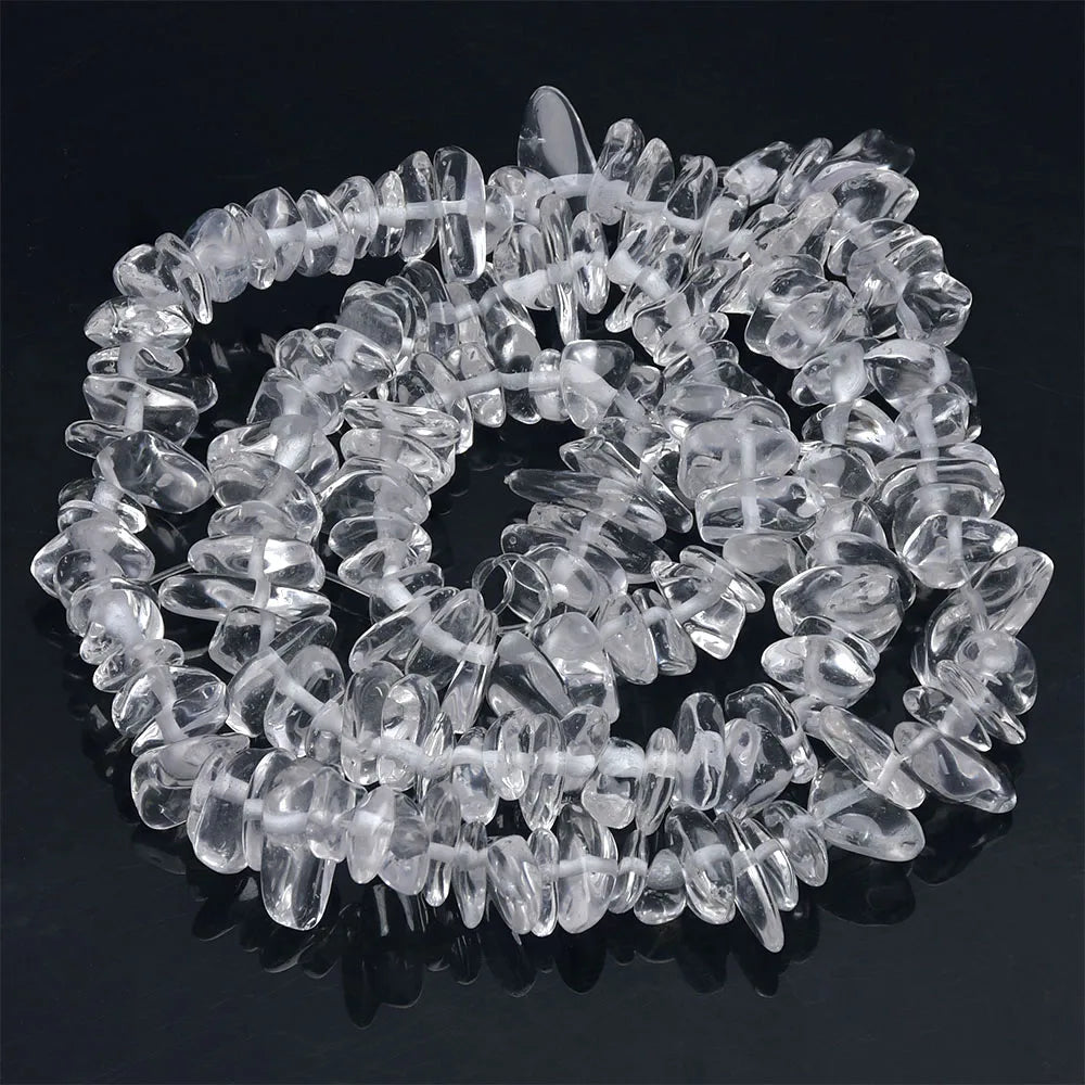 16 inch Natural Stone Beads Chips Beads 5-8mm Irregular Crystal Agate Gravel Beads Diy Bracelet For Jewelry making