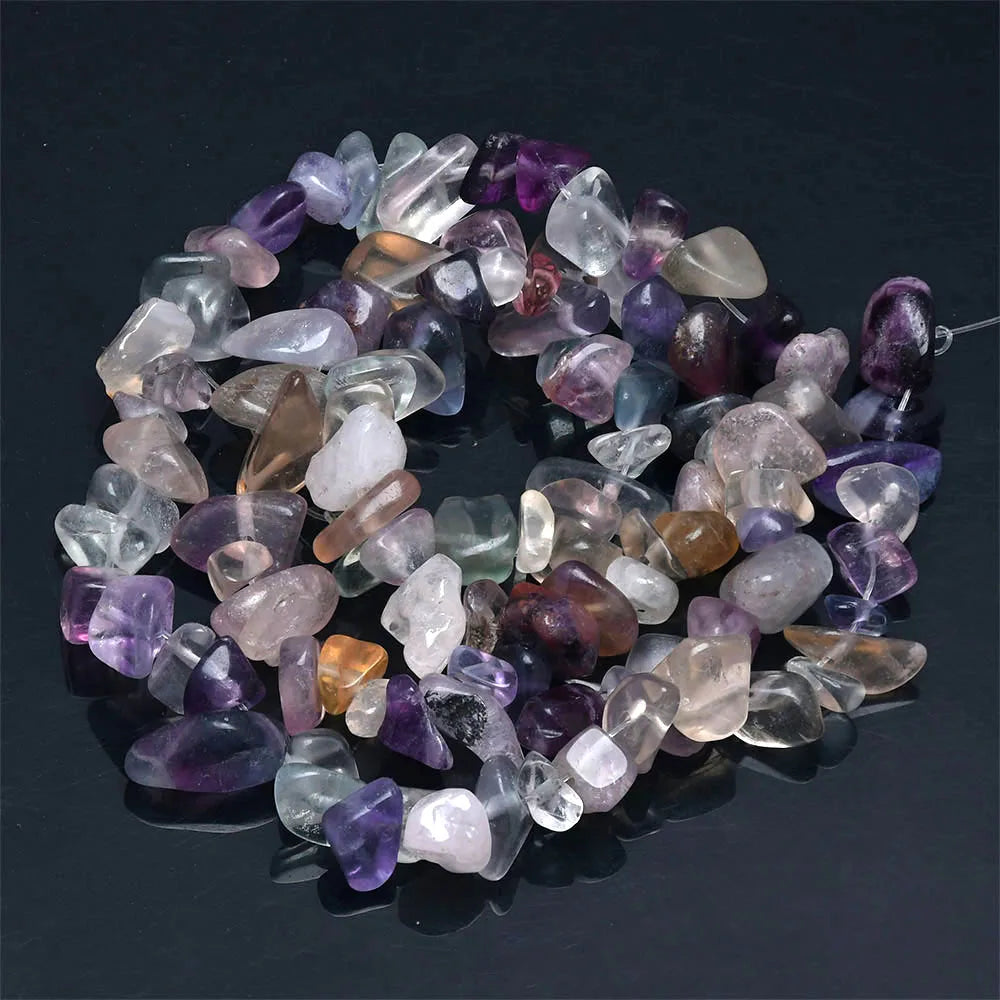 16 inch Natural Stone Beads Chips Beads 5-8mm Irregular Crystal Agate Gravel Beads Diy Bracelet For Jewelry making