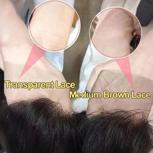 Natural Hairline Water Wave 13x4 Lace Front Wigs Human Hair 180% Density Short Bob Wig Human Hair Pre Plucked for Women 16inch