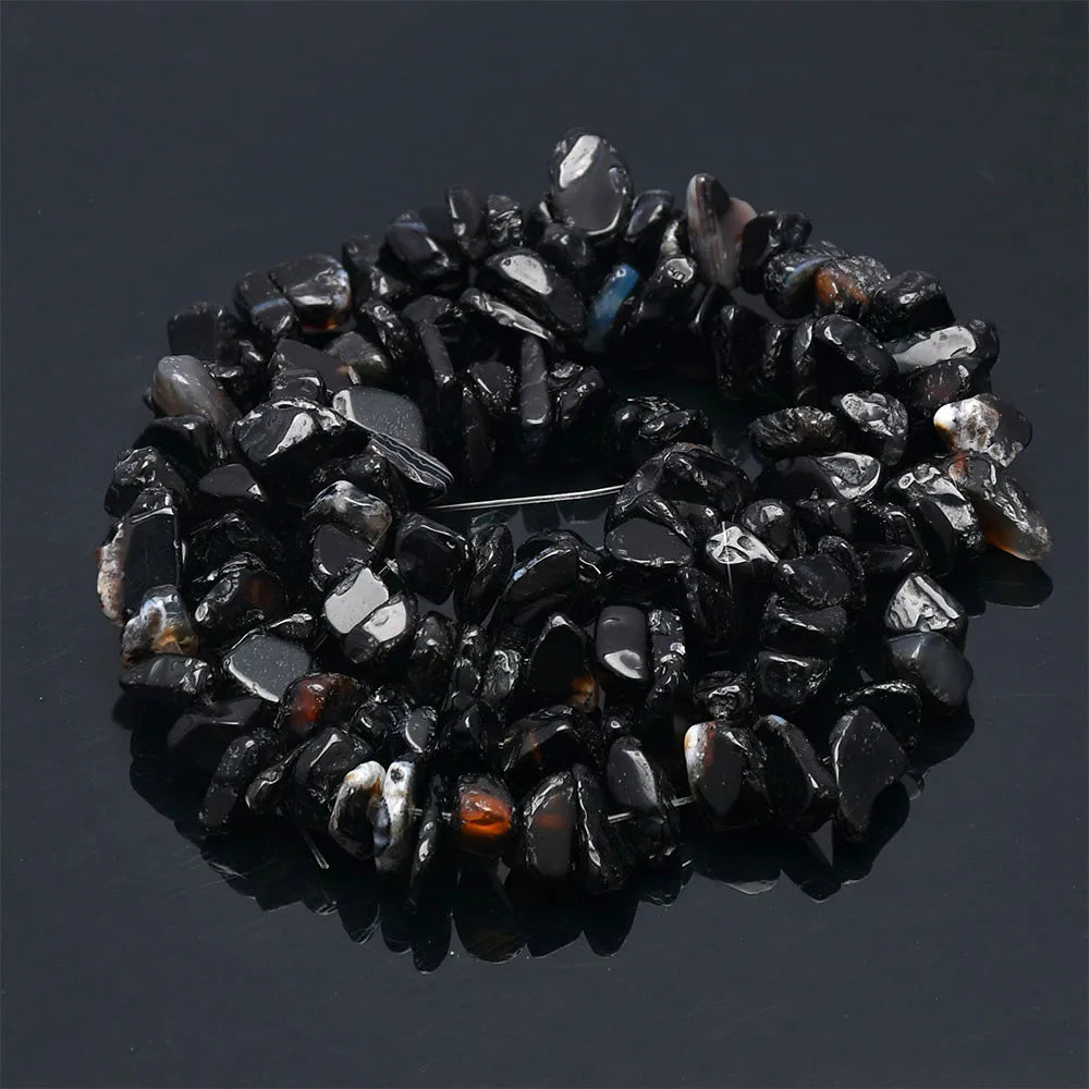 16 inch Natural Stone Beads Chips Beads 5-8mm Irregular Crystal Agate Gravel Beads Diy Bracelet For Jewelry making