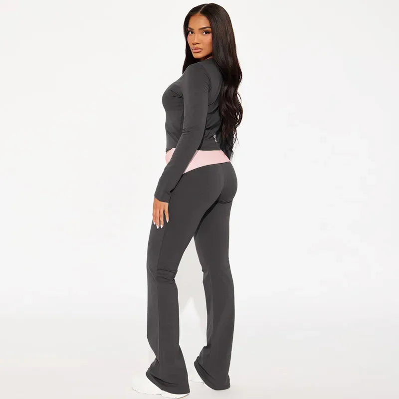 Two Piece Pants Set for Women